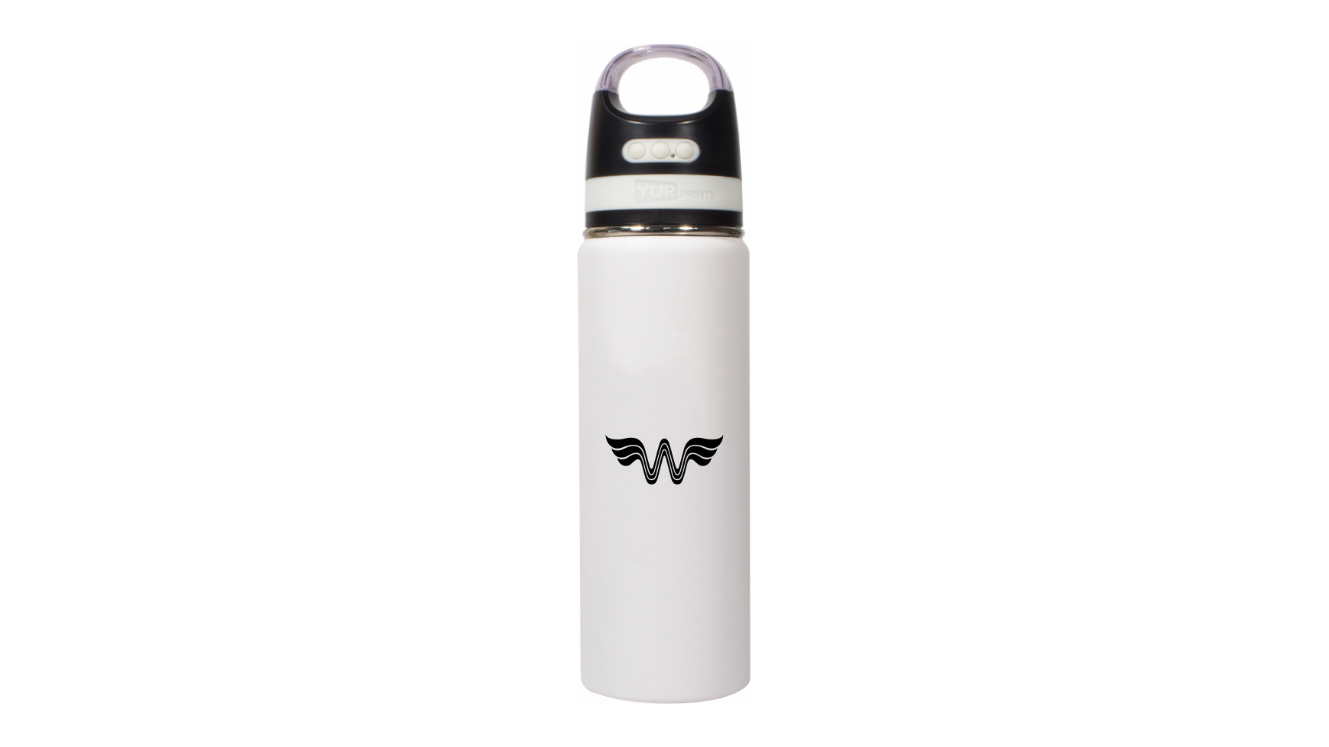 Wing Point Water Bottle w/ Bluetooth Speaker - 25oz